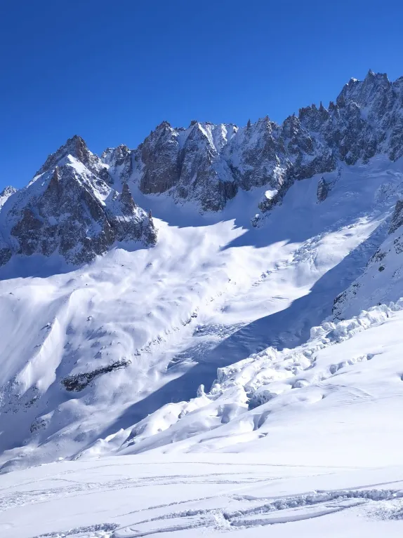 Ski hors piste Chamonix Guide Haute Montagne